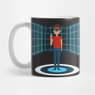 metaverse tshirt, mugs, stickers,wall art, mask,cases,MERCHES Mug